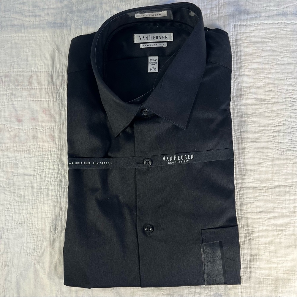 Van Heusen Black Men's Shirt
